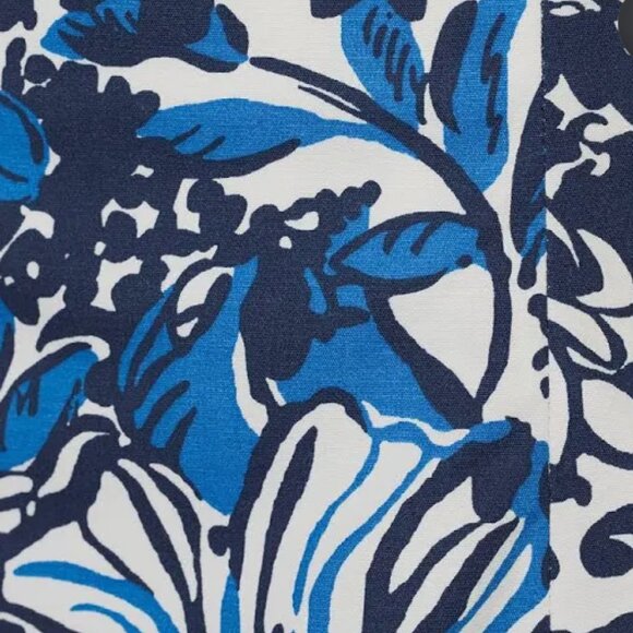 NWT! Lilly Pulitzer Mila Stretch Shift Dress Low Tide Navy Pandarama Size 6 - Picture 4 of 9